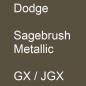 Preview: Dodge, Sagebrush Metallic, GX / JGX.